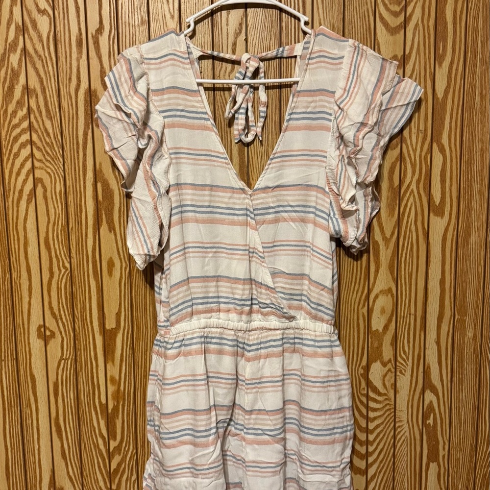 American Eagle Outfitters Multicolor Striped Romper